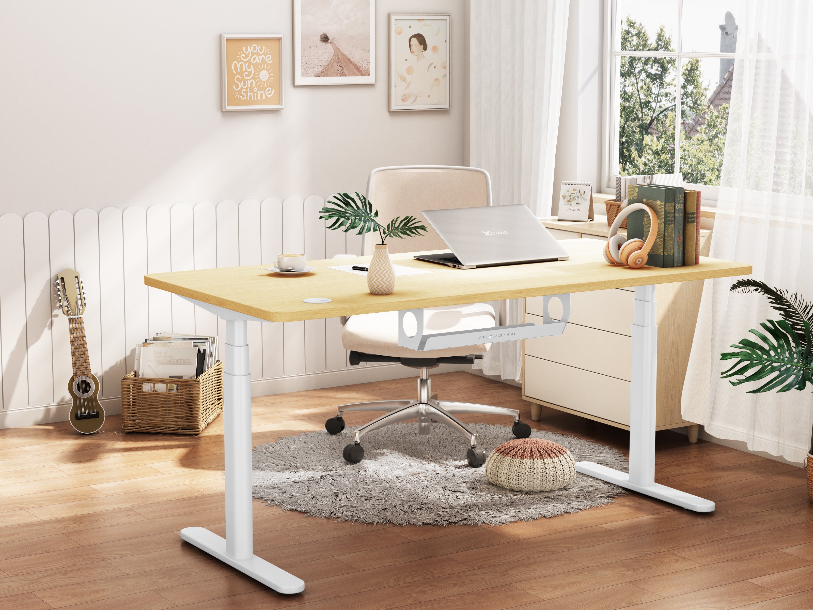 Maidesite EL2 Plus Art - Bureau assis debout électrique
