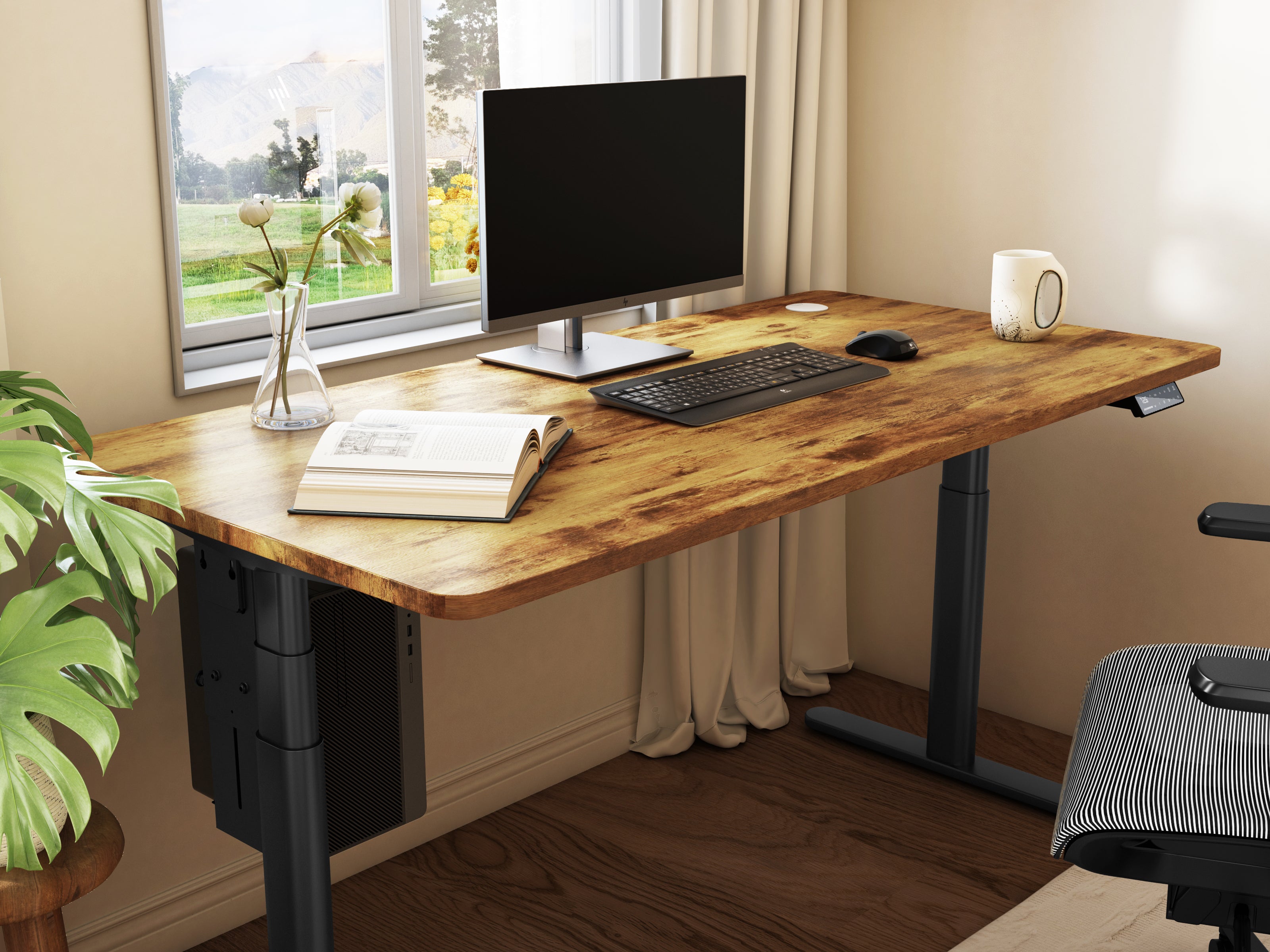 Maidesite EL2 Plus Art - Bureau assis debout électrique
