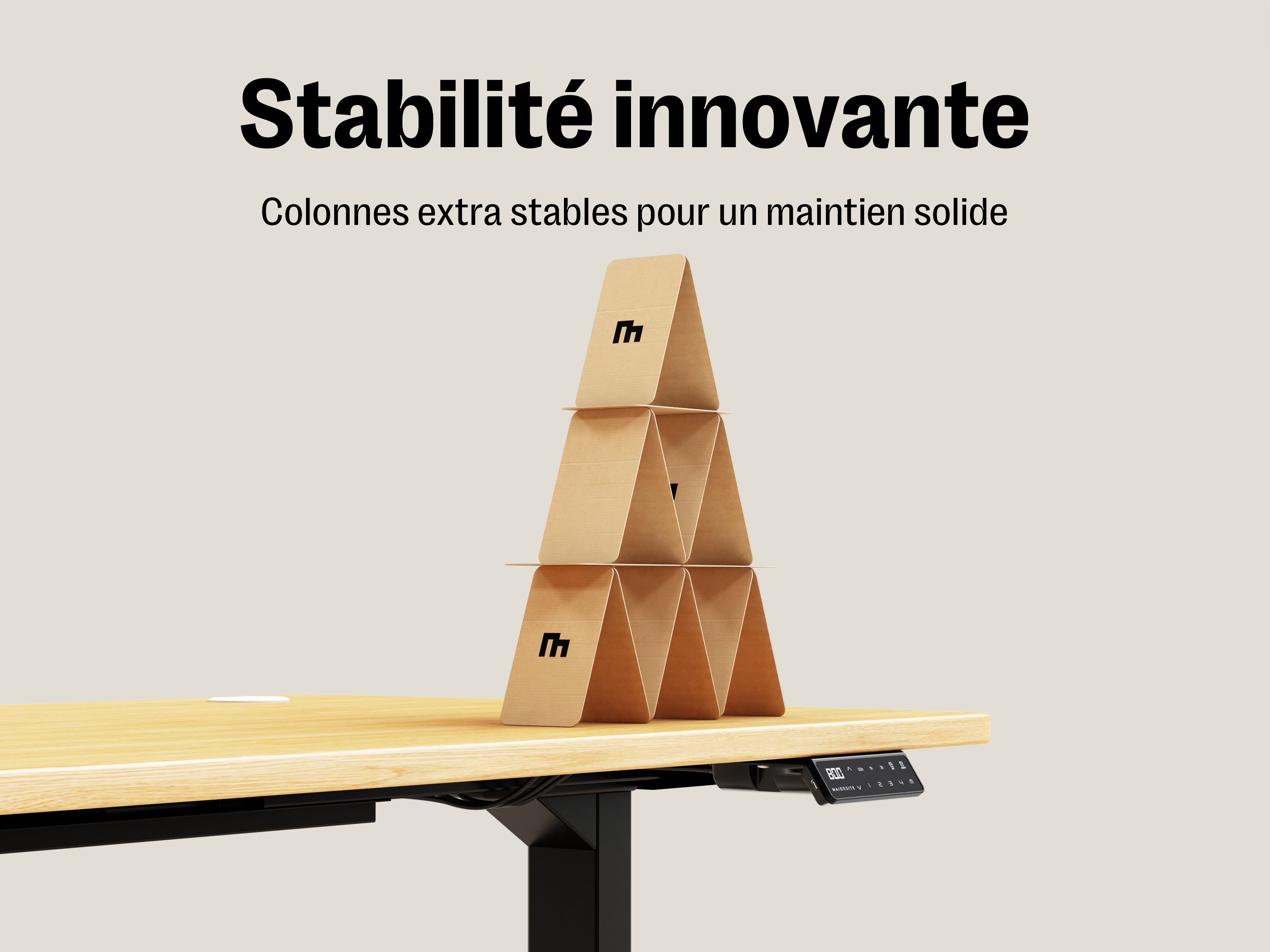 Maidesite T2 Pro - Châssis réglable en hauteur électriquement