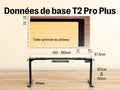 Maidesite T2 Pro Plus - Bureau assis debout électrique