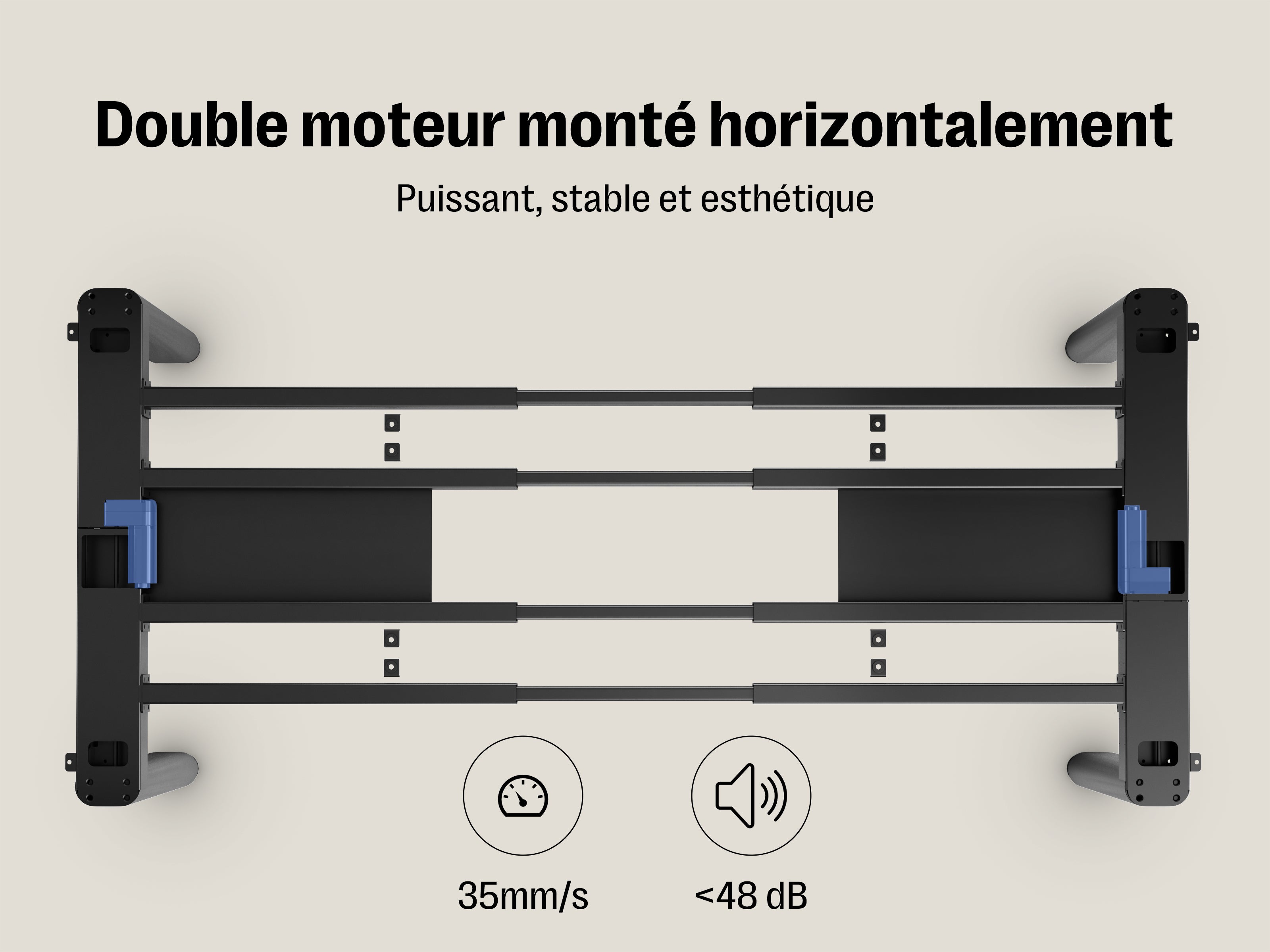 Maidesite T4 Pro Plus - Bureau assis debout électrique