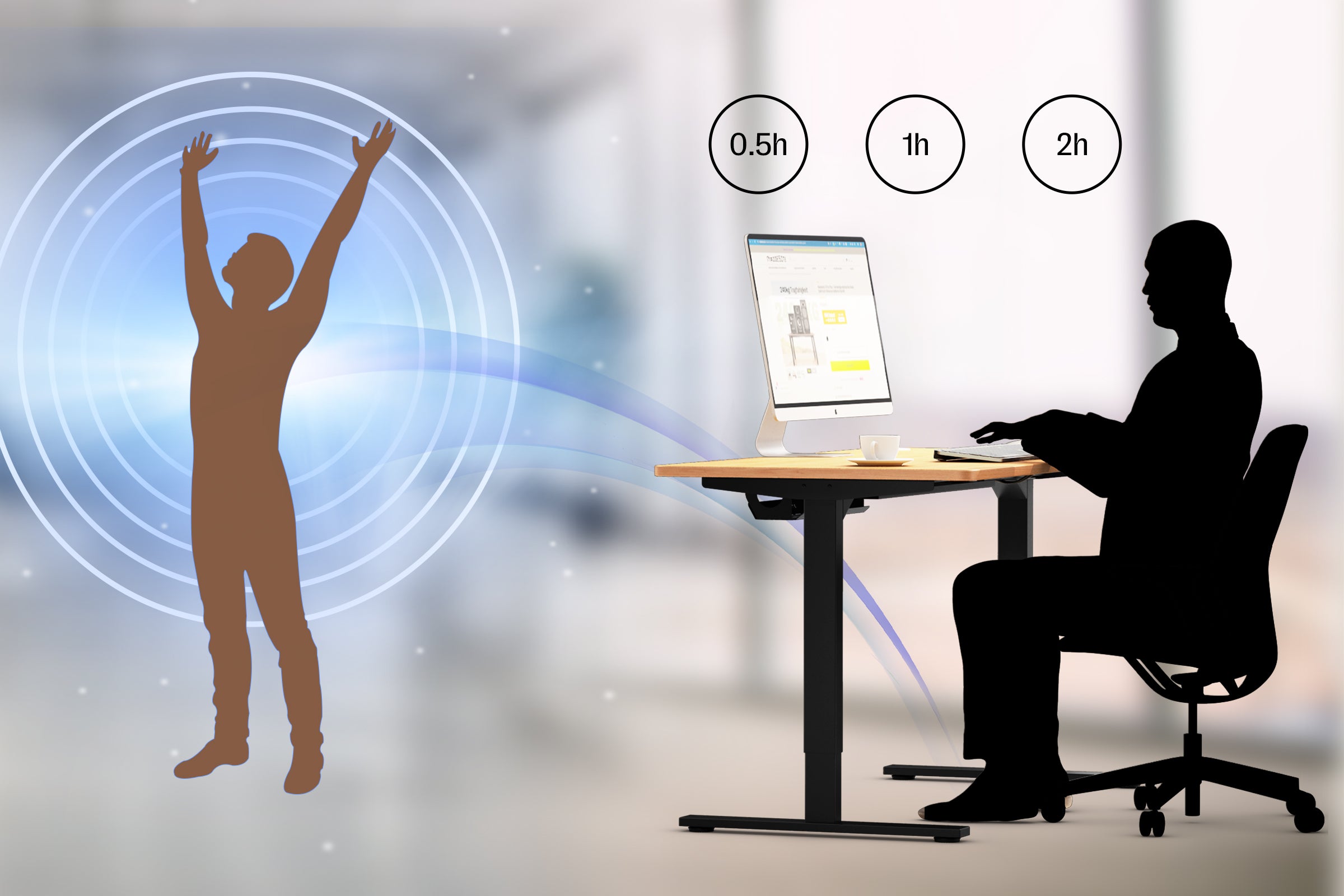 <p>Rappel pour se lever</p>