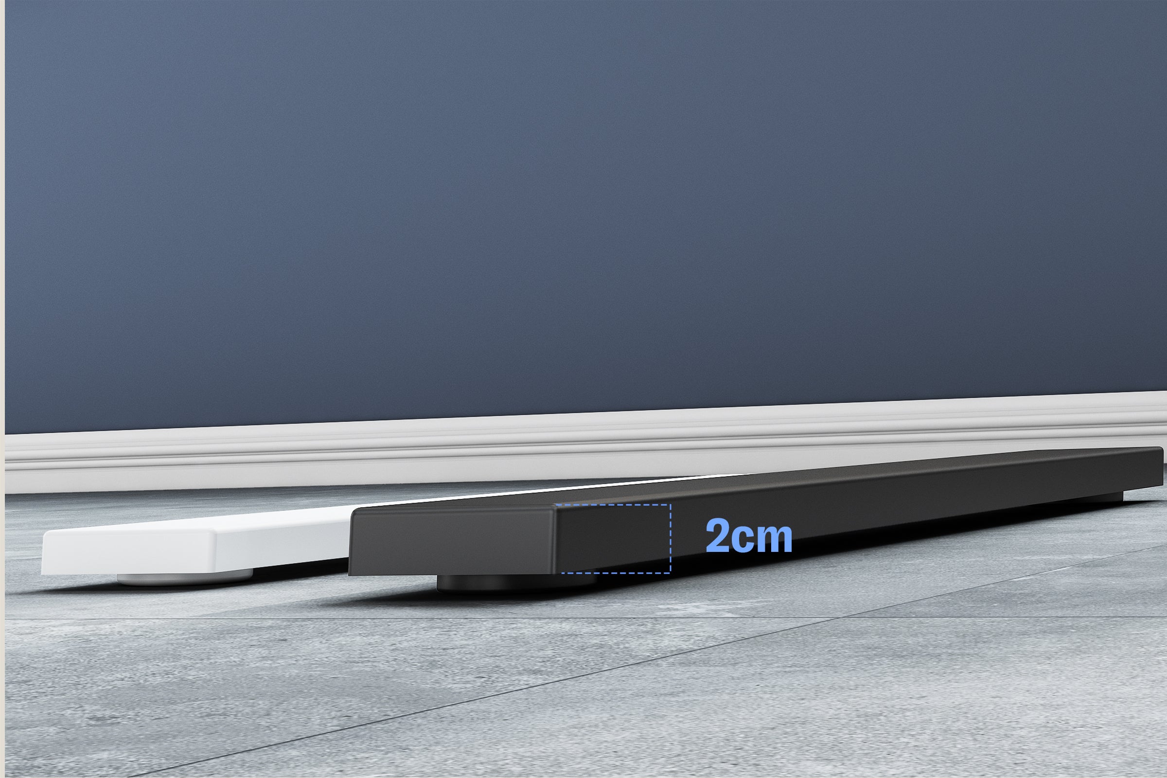 <h3>Pieds de base renforcés</h3>